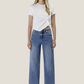 VERVET: Wide Leg Jean