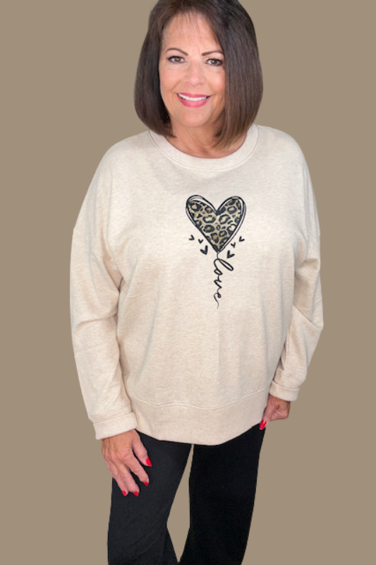 Leopard Love Sweatshirt