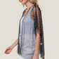 Rhinestone and Pearl Mesh Cardigan