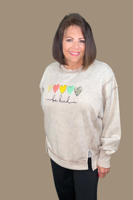 Be Kind Crew Neck Sweatshirt