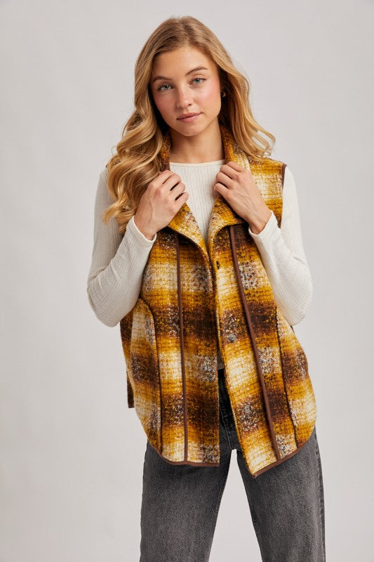 Aspen Plaid Vest