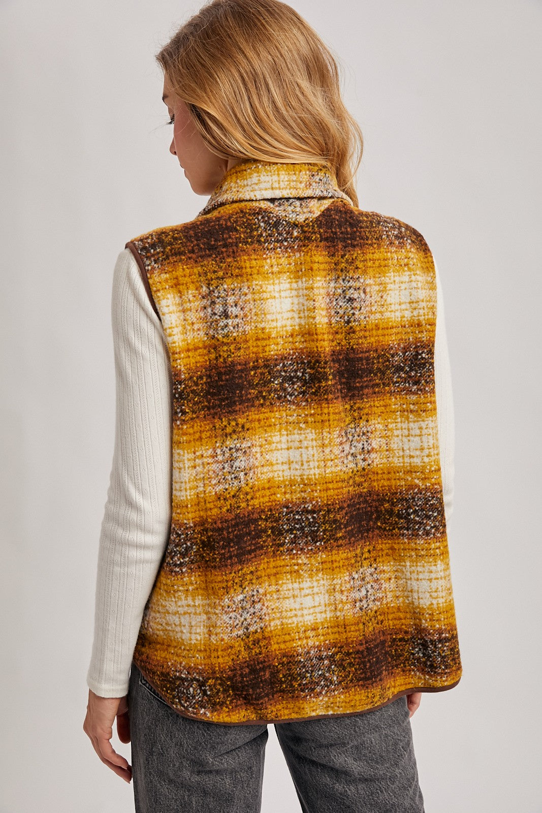 Aspen Plaid Vest