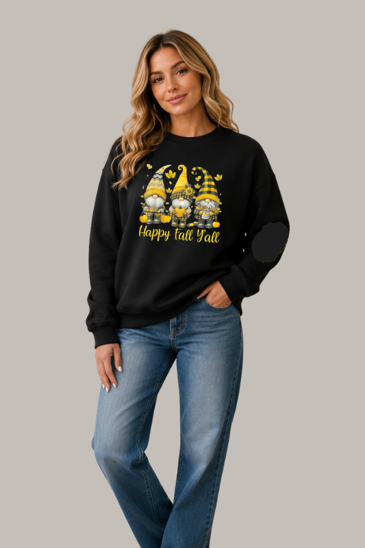 Fall Gnomes Graphic Sweatshirt