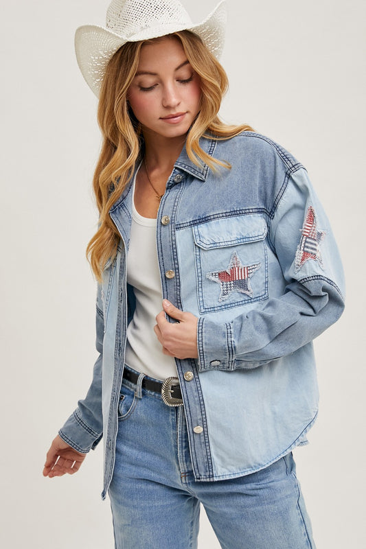 Denim Star Jacket
