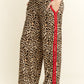 Leopard Print Wide Leg Lounger