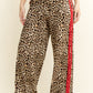 Leopard Print Wide Leg Lounger