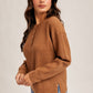 Waffle Henley Sweater