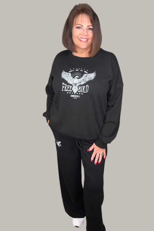 Free Spirit Crew Neck Sweatshirt