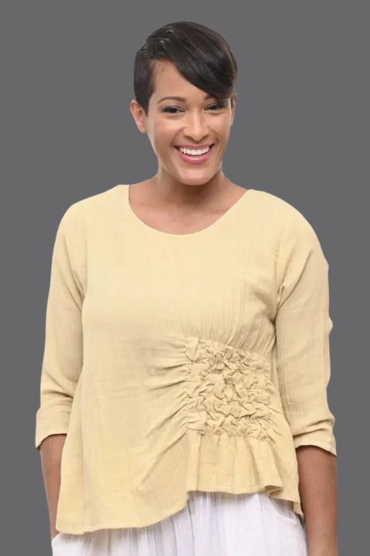 The Effortless Rouched Top