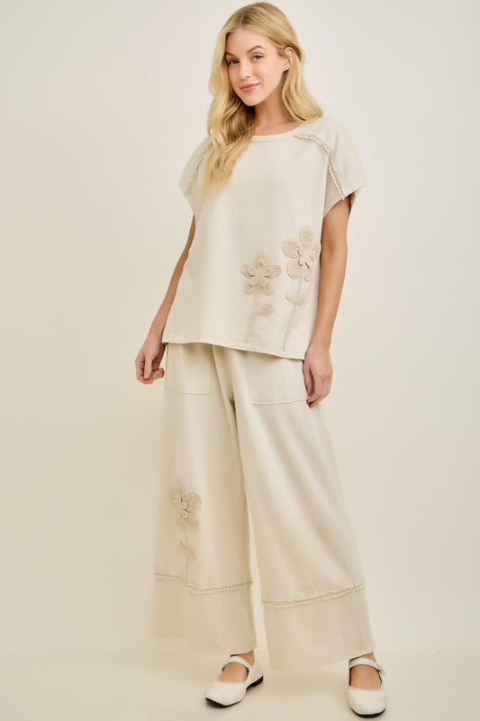 Mineral Washed Flower Garden Top