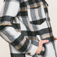 Plaid Button Up Shacket