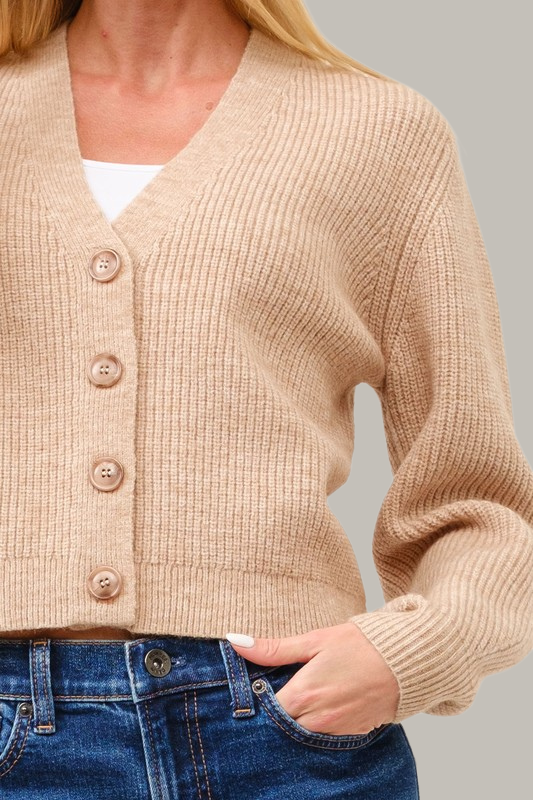 Fall Crop Cardigan