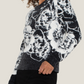 LIVERPOOL: Long Sleeve Floral Crewneck Sweater