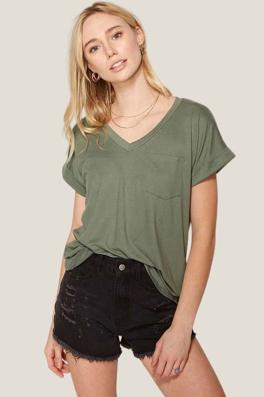 Our Softest Basic Tee (Olive)