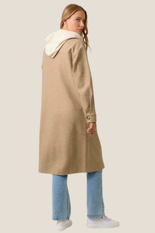 One And Done Layered Trench Jacket