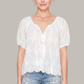 White Boho Blouse