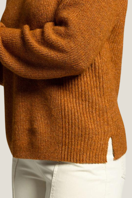 THREAD & SUPPLY: Marigold Sweater (Heather Orange)