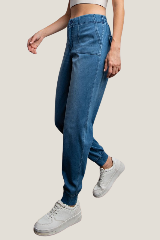 Denim Look A-Like Jogger