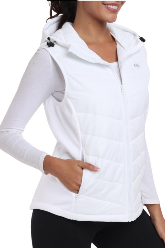 Amazon-Puffer Softshell Hooded Lightweight Down Vest