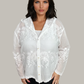 Elara Embroidered Top (White)