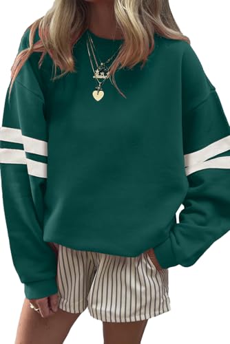 Amazon-Striped Oversized Sweatshirt (more colors)