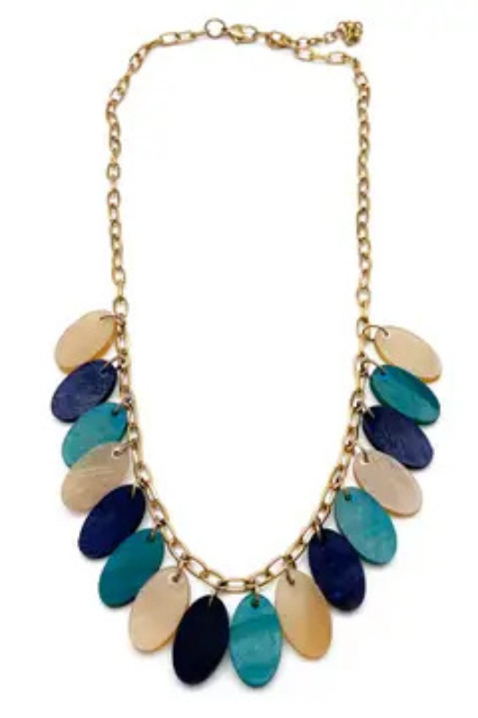 Omala Azure Coast Necklace and Earrings