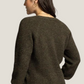 THREAD & SUPPLY: Marigold Sweater (Heather Forest Green)