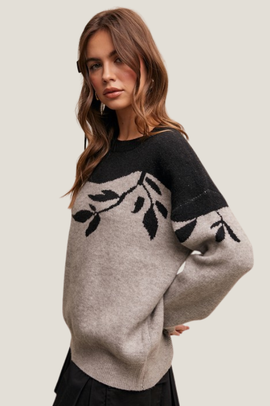 Fiona Floral Sweater