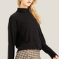 Lightweight Layering Turtleneck (Black)