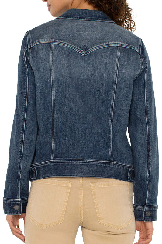 LIVERPOOL: Classic Jean Jacket (Ponderay)