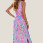 Bright And Floral Maxi Dress