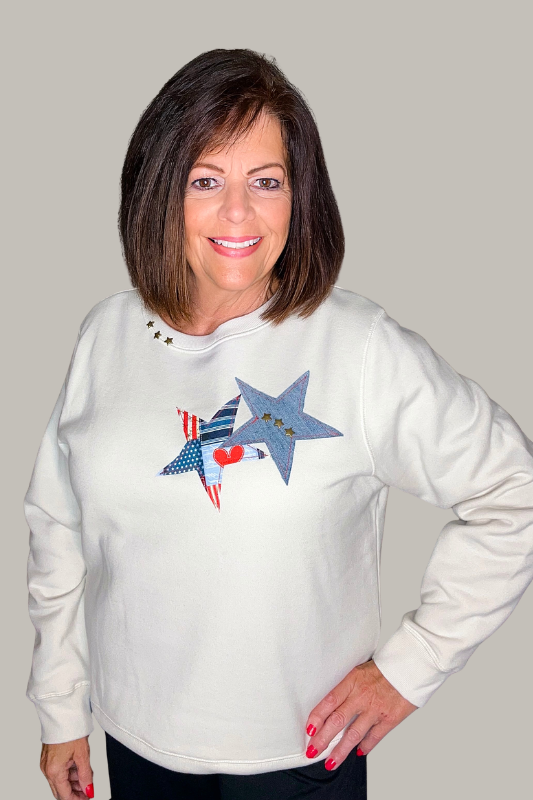 Handmade: Star Sweatshirt