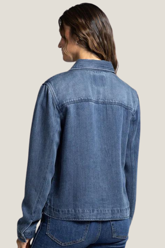 THREAD & SUPPLY: Jackie Jacket (Dark Wash)