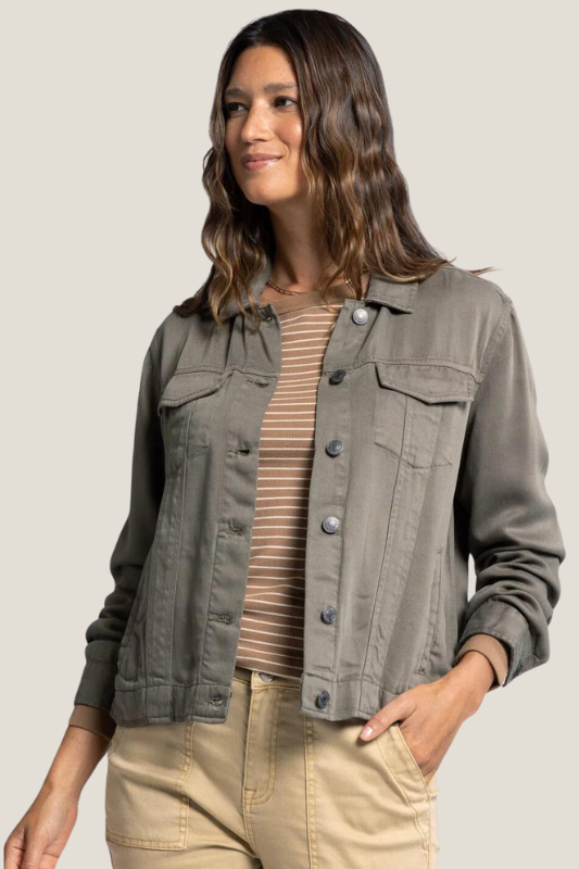 THREAD & SUPPLY: Olive Jackie Jacket