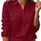 Amazon- Button Down Shirt Long Sleeve Blouse (Several Colors)