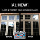 AL-NEW Aluminum Restoration Cleaning Solution Protect | Clean & Protect Patio Furniture, Stainless Steel, & Other Household Metal Surfaces (16oz.)