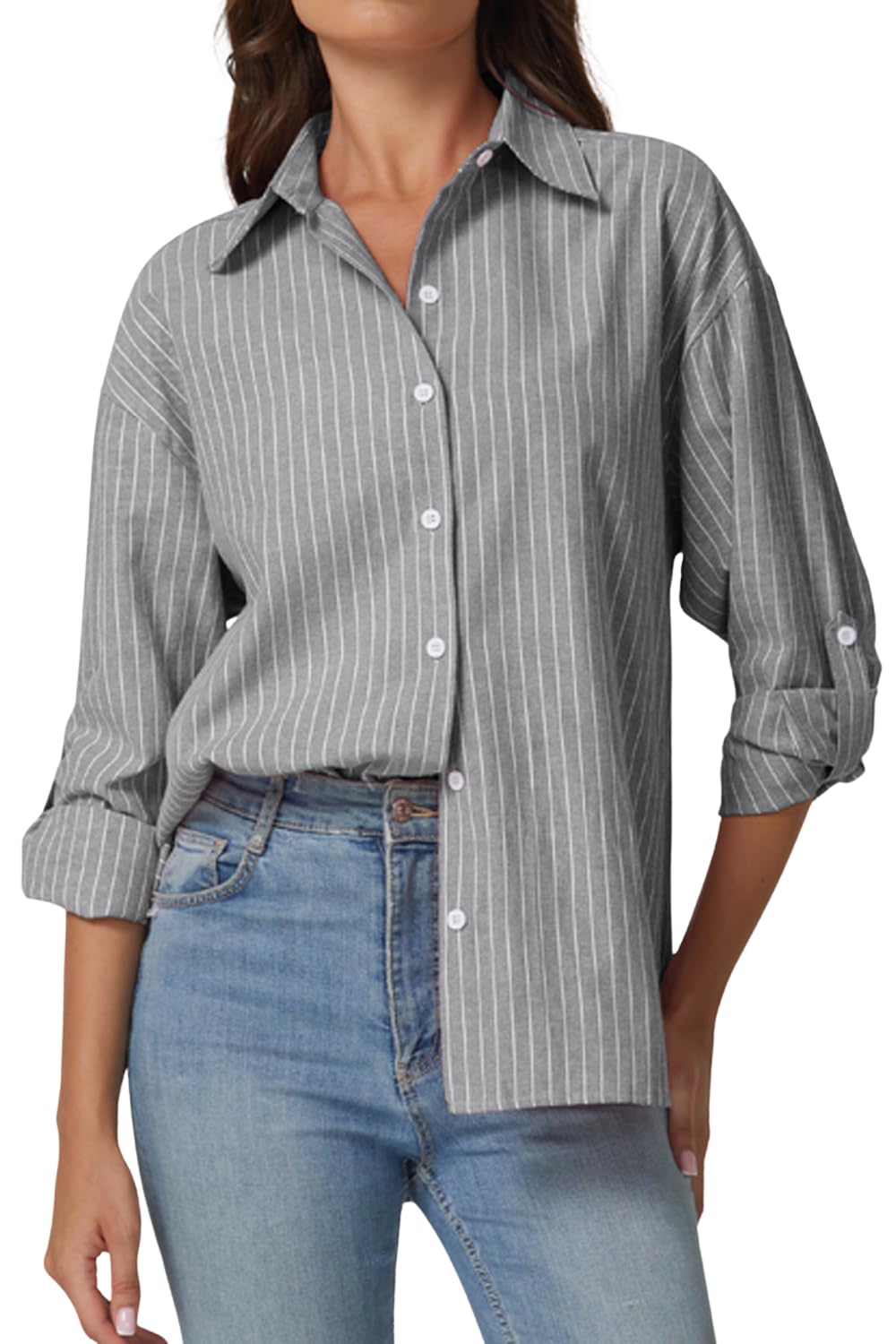 Amazon- Oversized Button Down Shirt