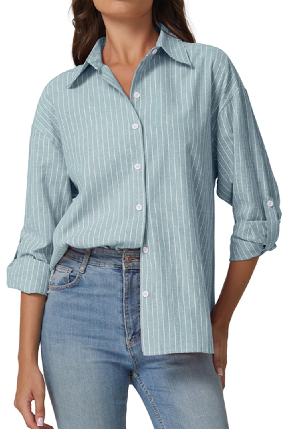 Amazon- Oversized Button Down Shirt