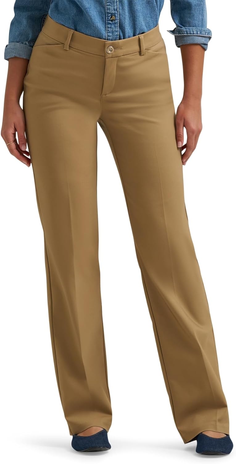 Amazon-Lee Women's Ultra Lux Comfort  Trouser Pant (more colors)