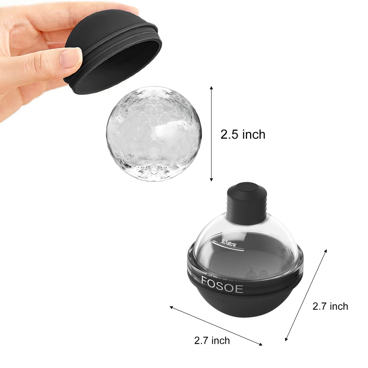 Amazon- Ice Ball Molds for Whiskey/ Bourbon