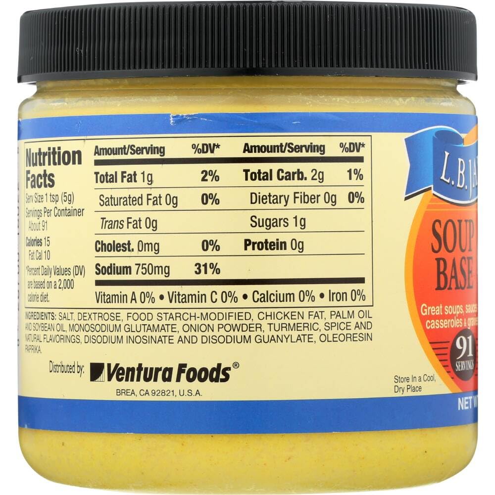 Amazon-L.B. Jamison's Chicken Flavored Soup Base