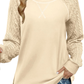 Amazon-Mixed Fabric Top (several colors)