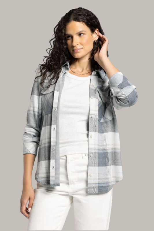 THREAD & SUPPLY: Lewis Top Grey/Beige