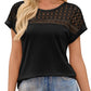 Amazon- Lace Crewneck Top (several colors)
