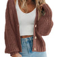 Amazon-Women's Chunky Knit Open Front Sweater (several colors)