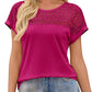Amazon- Lace Crewneck Top (several colors)