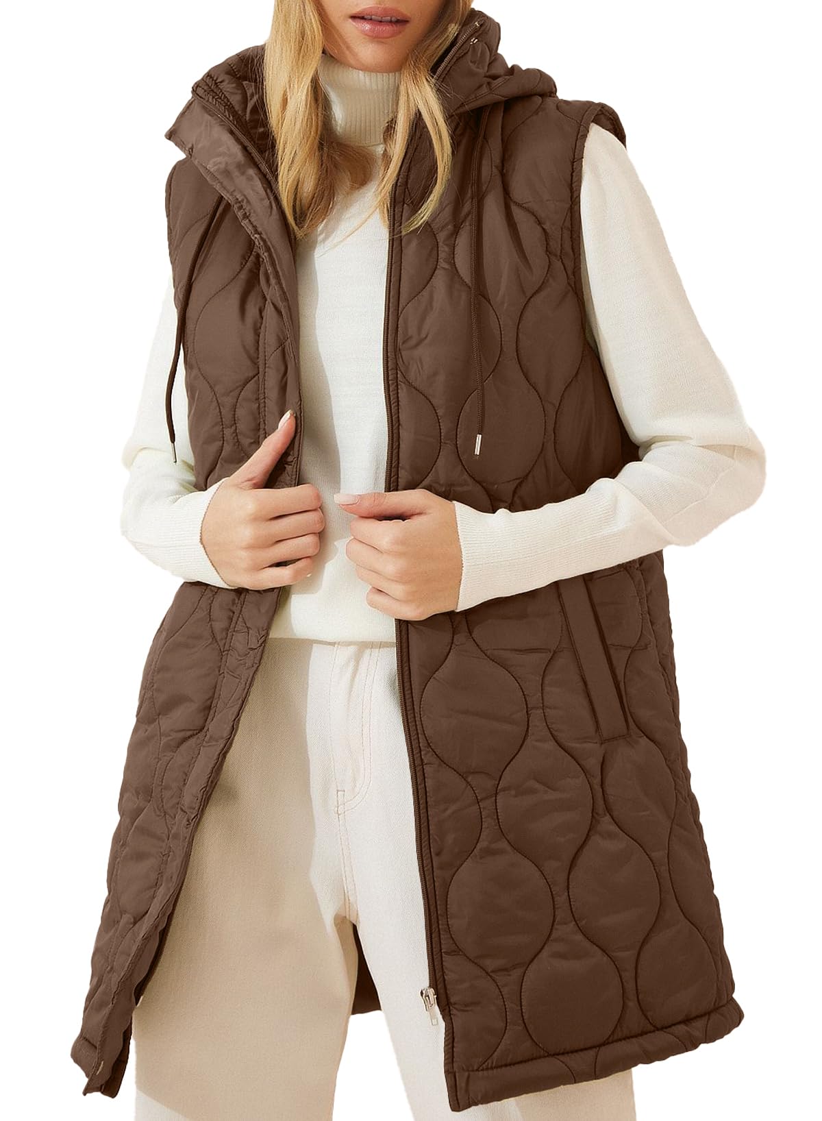 Amazon-Long Puffer Vest (more colors)