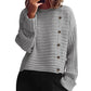 Amazon Side Button Casual Sweater(Several Colors)