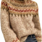Amazon-Knitted Fair Isle Sweater (Several Colors)