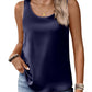 Amazon- Silk Satin Tank Tops